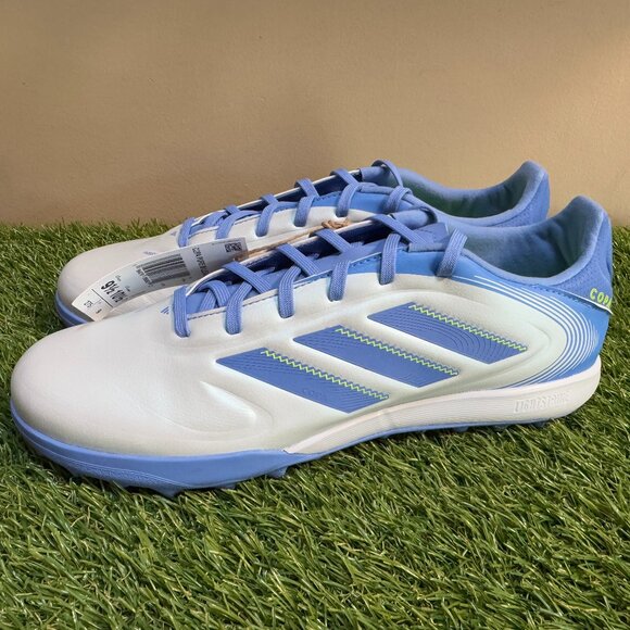 Adidas Copa Pure 3 League TF Turf Soccer Cleats Shoes Mens Blue/Lemon ID9045 main image 5